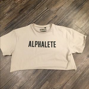 Alphalete crop shirt
